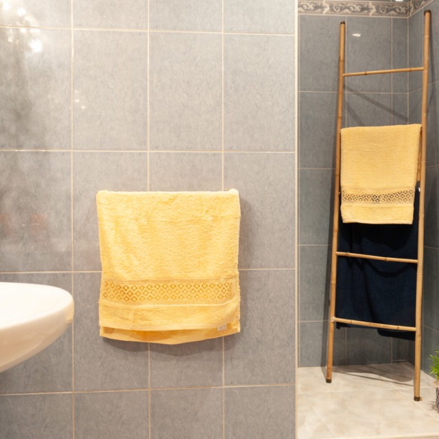 Lavabo en color azul